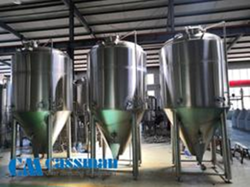 Fermentador de acero inoxidable 3000L para microcervecería