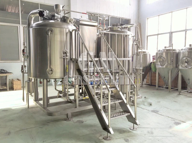 10bbl de vapor mash tun para equipos de microcervecería uk