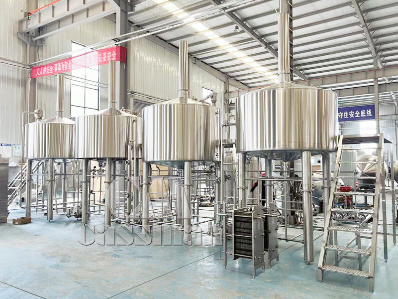 20bbl Sistema de cervecería de cuatro recipientes