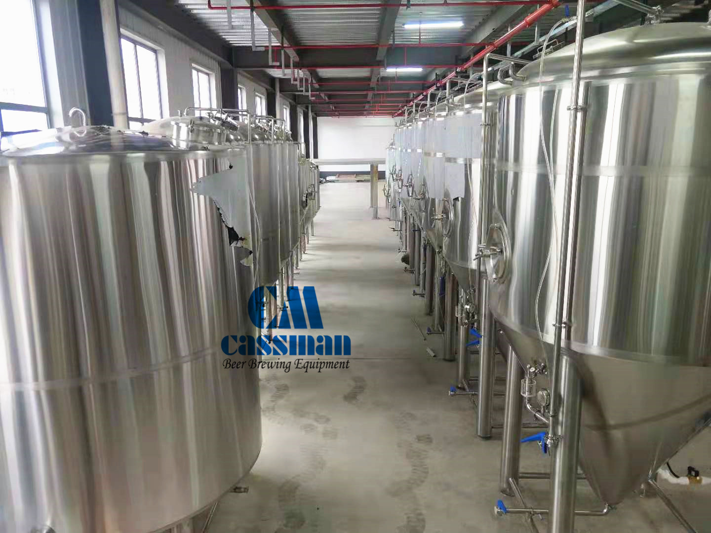 Cervecería 2000L en China